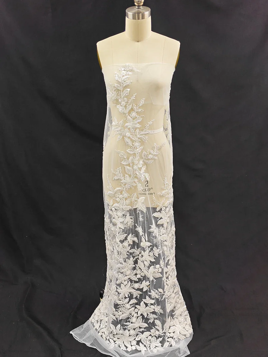 New sequin nail bead fabric sewing wedding dress evening dress children's clothing cheongsam curtains DIY fabric #6