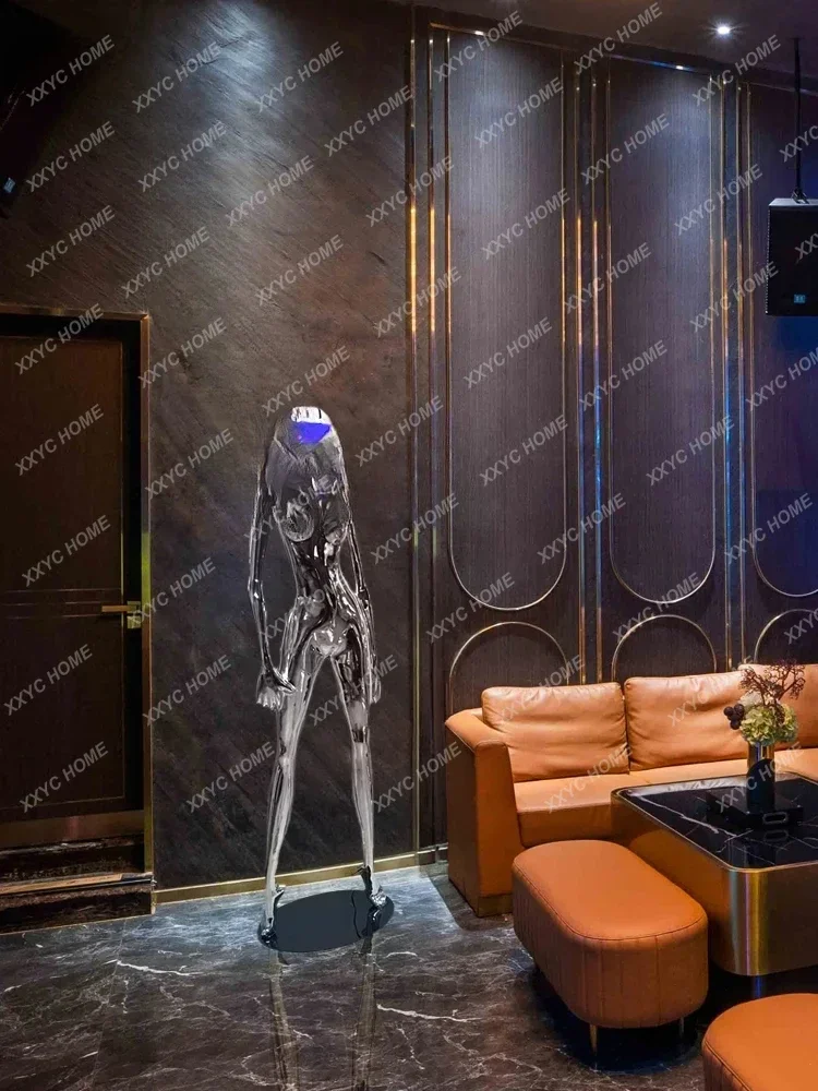 

Empty mountain base ornament luminous and sexy, punk style sculpture bar， night KTV decoration floor ornament.