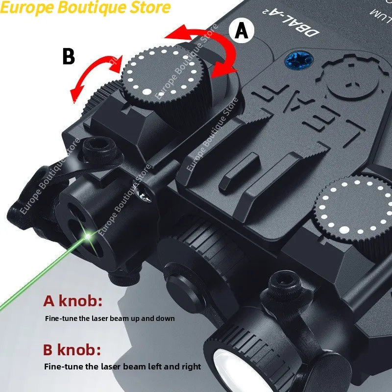 M600 White Scout Lamp Matches Dbal-A2 Peq15 Red Green Ir Laser Unit With Standard 20Mm Hobby Model Rail - view 4