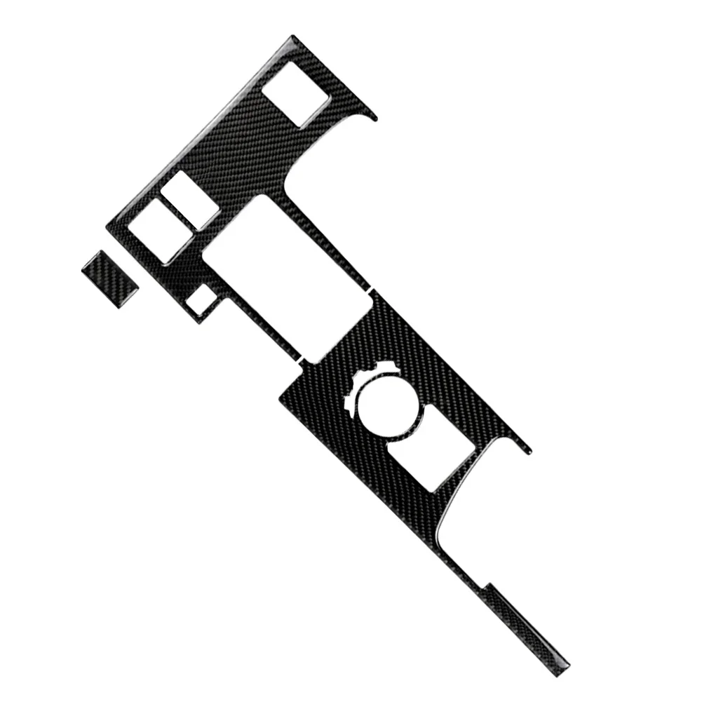 LHD ألياف الكربون سيارة والعتاد التحول صندوق غطاء لوحة الكسوة اكسسوارات الديكور لكزس IS250 IS350 2014 2015 2016 2017 2018 2019