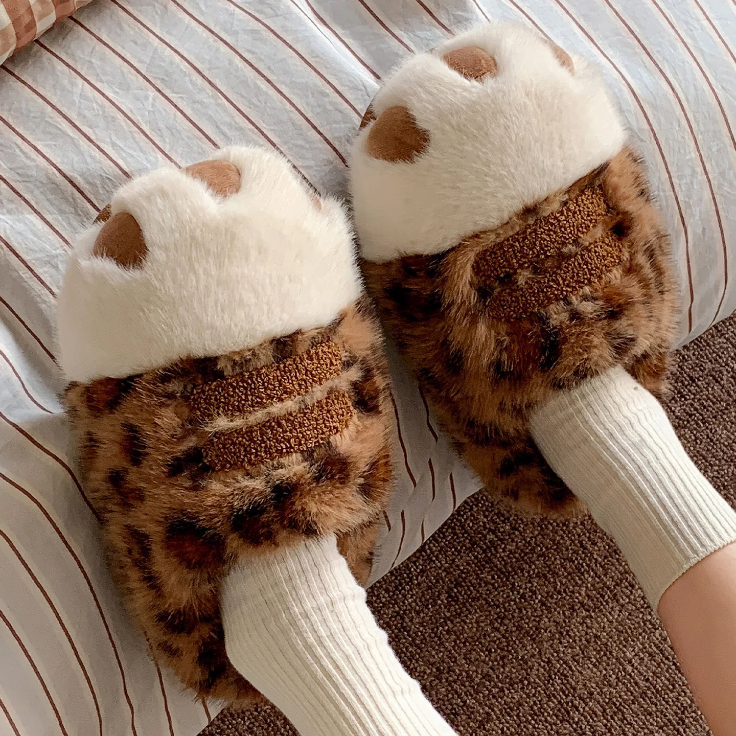Pantofole da donna con stampa - Fluffy Fur Slipper recensione e prezzo