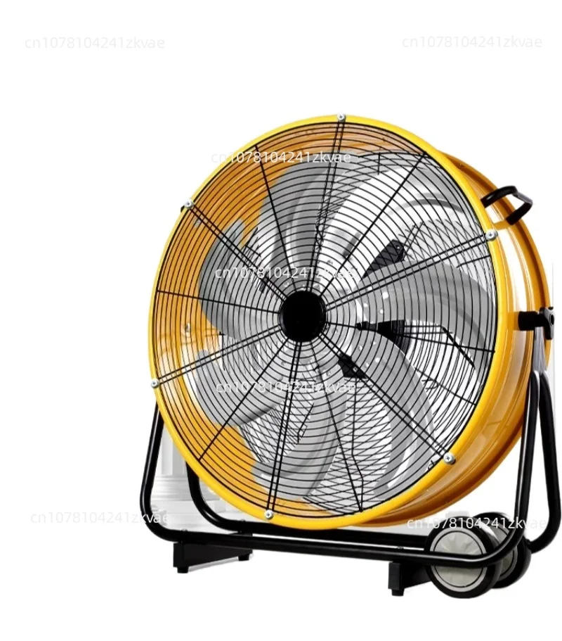 20 Inch 3 Speed Industrial Drum Fan High Power Blowing Exhaust Ventilator for Workshop