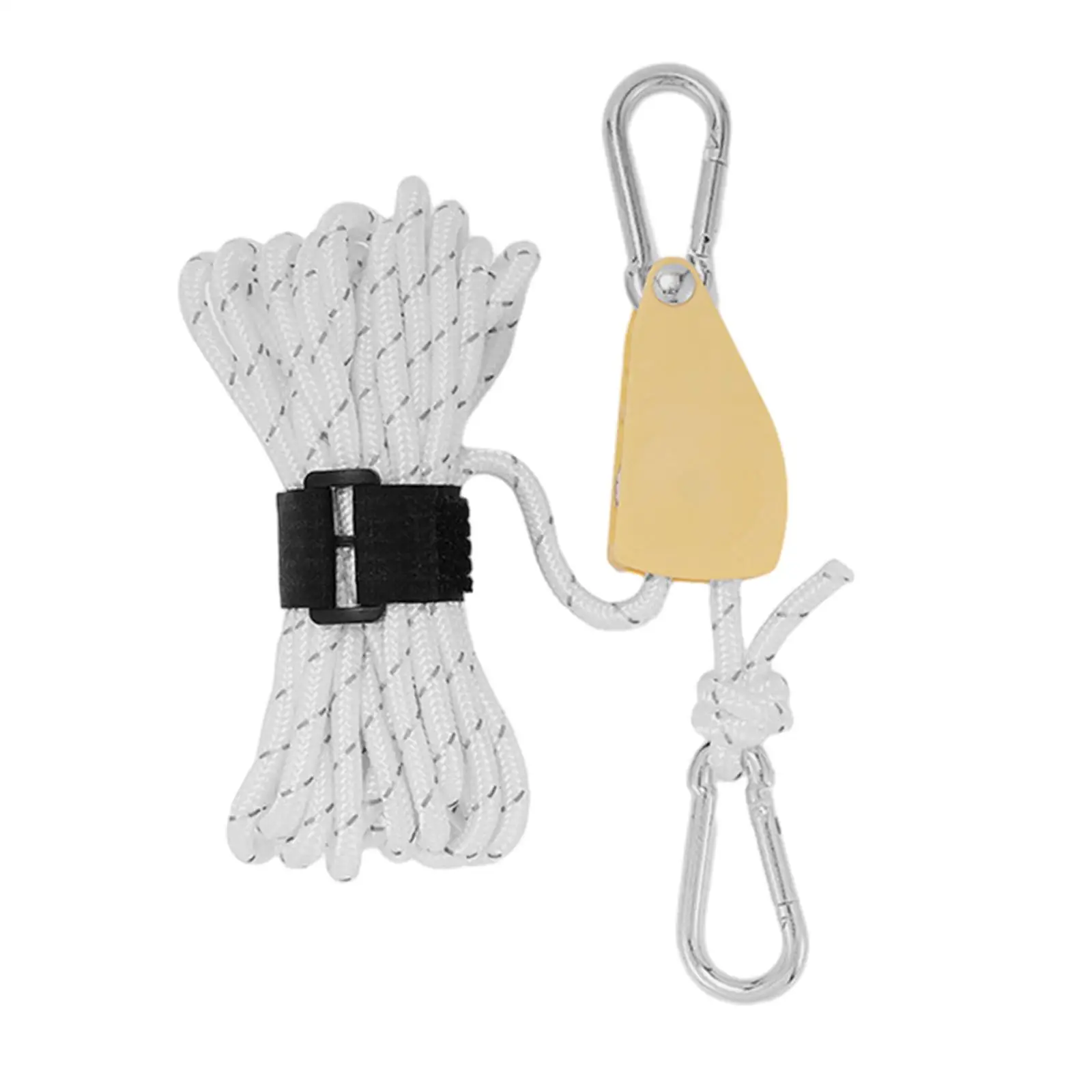 Ratchet Rope Hanger Reinforced Metal Internal Gears Ratchets Tent Guy Ropes Cord