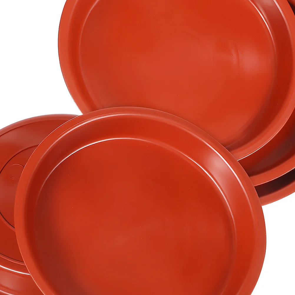 Bandeja de macetas para plantas de interior, platos de bonsái para atrapar agua, accesorios de Pp, platillos de flores, 10 piezas