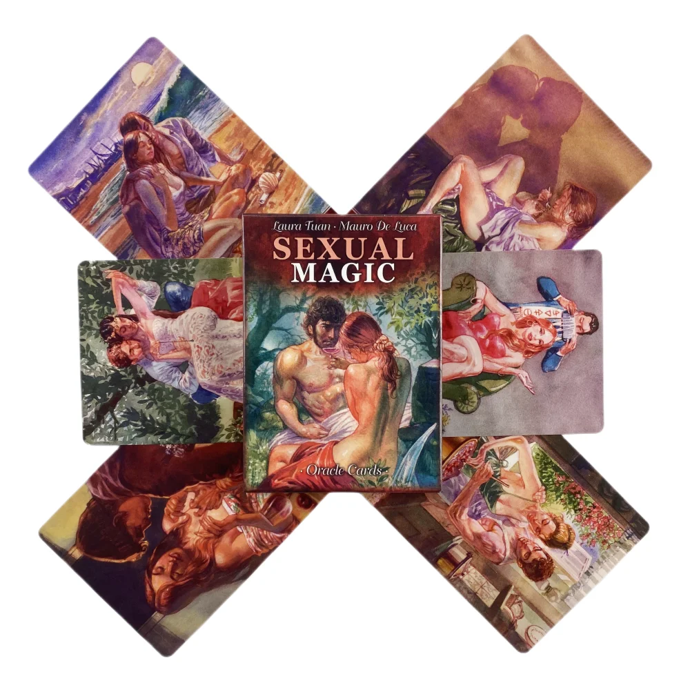 Tarot de magia sexual, cartas del oráculo, versión en inglés, juego de mesa de Tarot, cartas de juego, adivinación, juegos de mesa del destino, cartas del oráculo