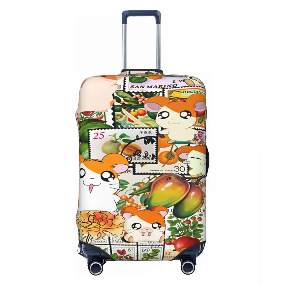 Hamutaro Suitcase Cover Useful Business Protection Luggage Accesories Flight