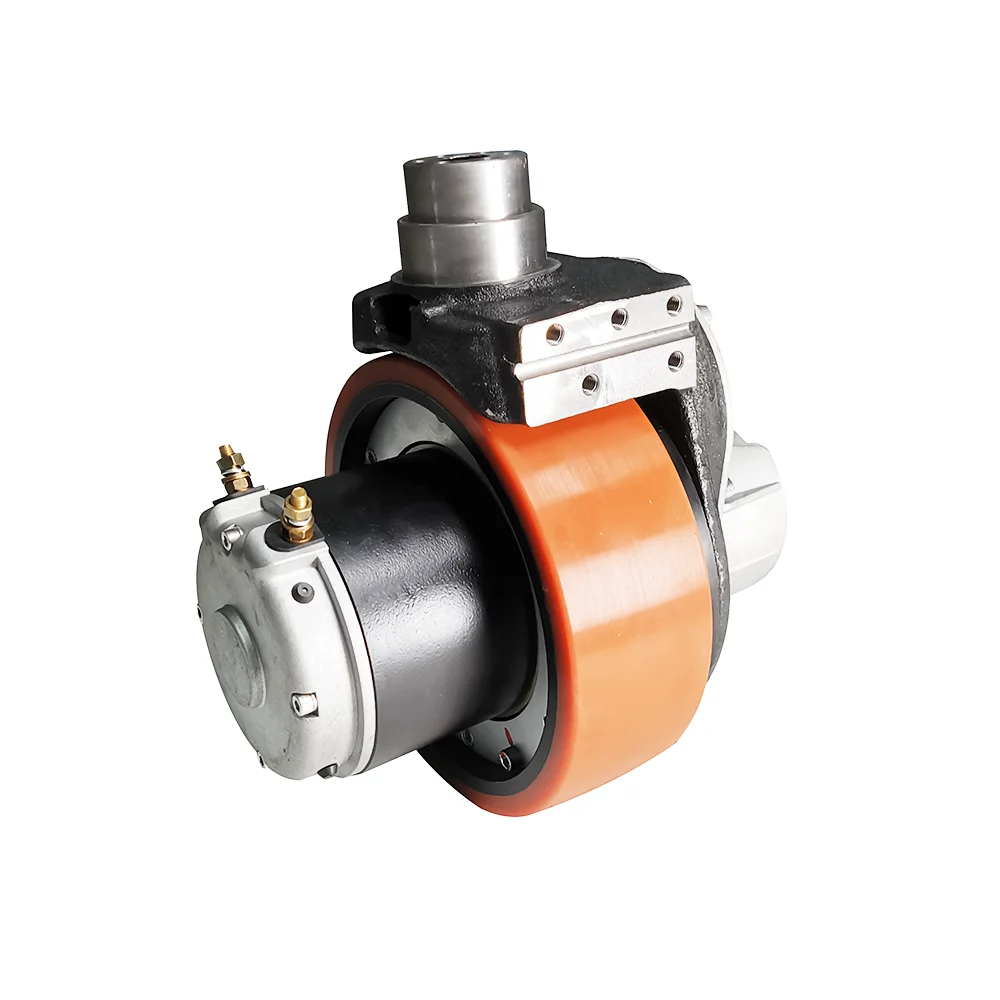 24V 750W 210mm Traction Wheel Forklift Wheel Mounting Boss Agv Wheel