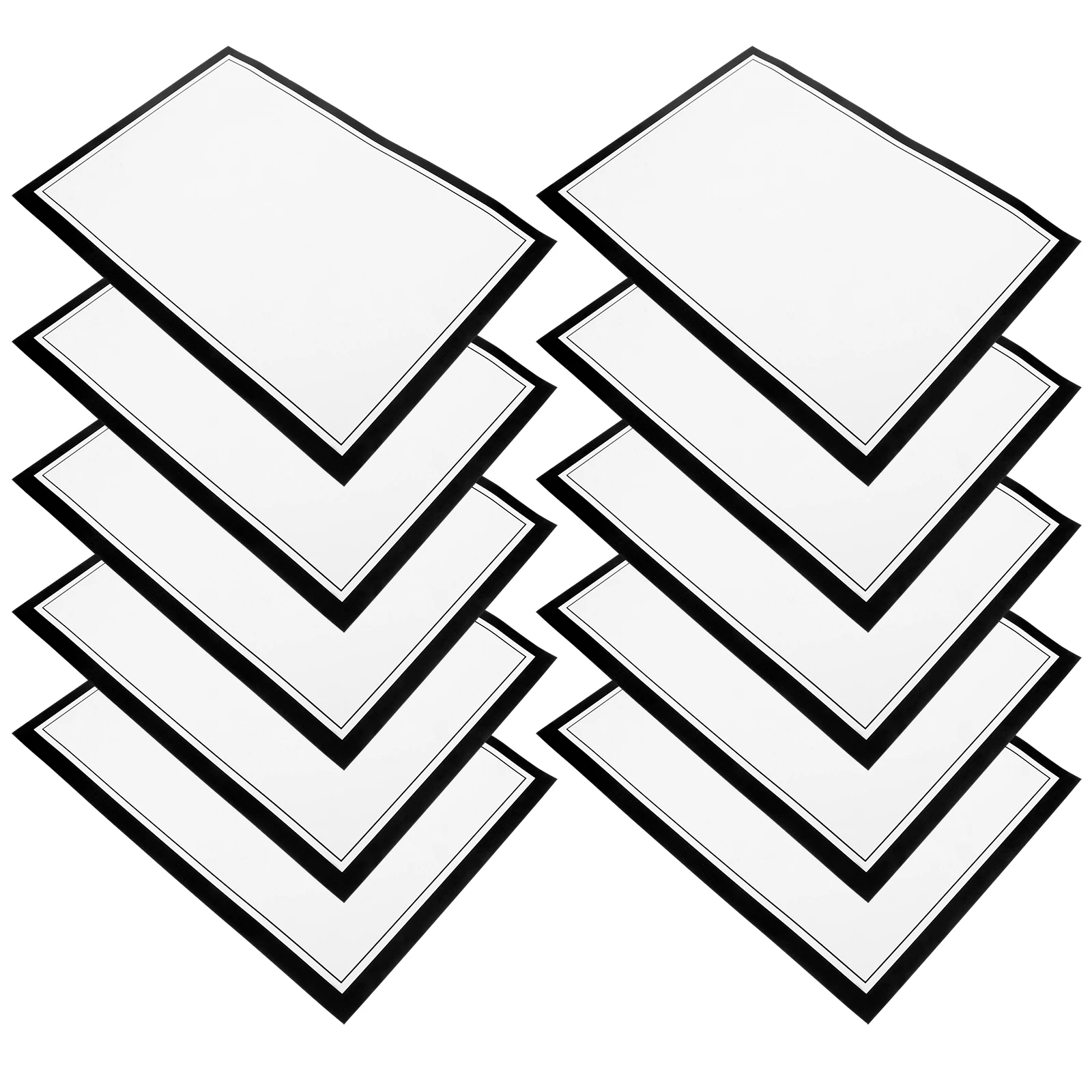 10 قطعة بطاقات رسم فارغة سميكة ورق رسم DIY بها بنفسك بطاقات المعايدة المشاريع الحرفية رسم المواد الورقية