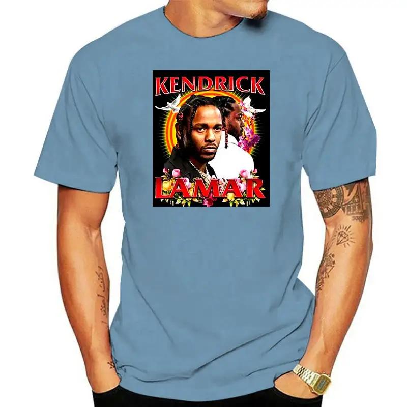 KENDRICK LAMAR VINTAGE Hip-Hop T-Shirt Men Print Short Sleeve Cotton T Shirts Summer Casual Music Tee Shirt Aesthetic Clothes