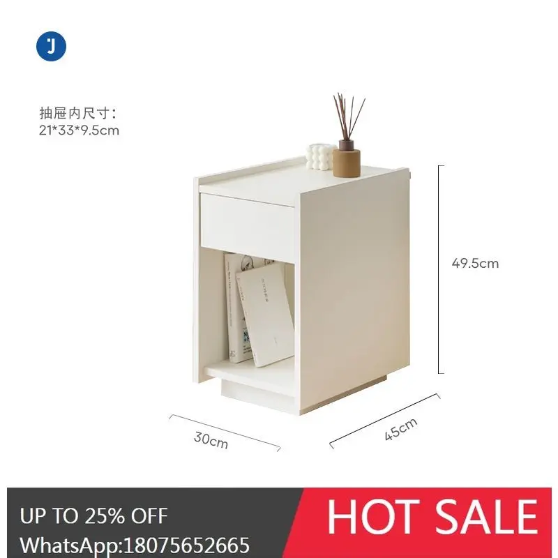Hlz Simple Small Bedroom Storage Cabinet Bedside Sofa Side …