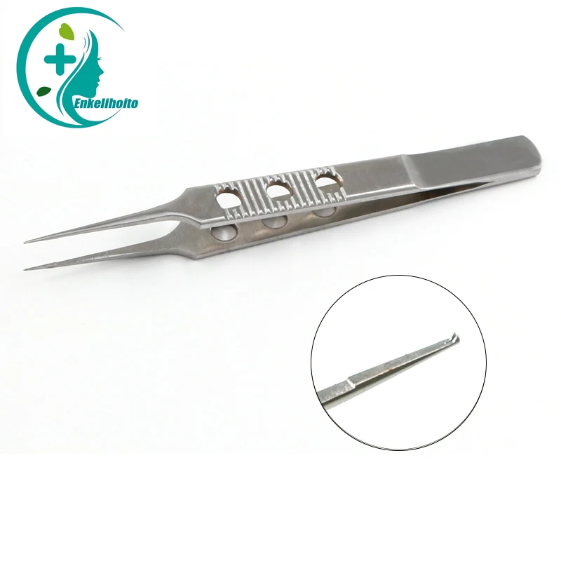 Ophthalmic Forceps Surgical Tweezers 8.5cm Titanium/ Stainless Steel Ophthalmic Instruments