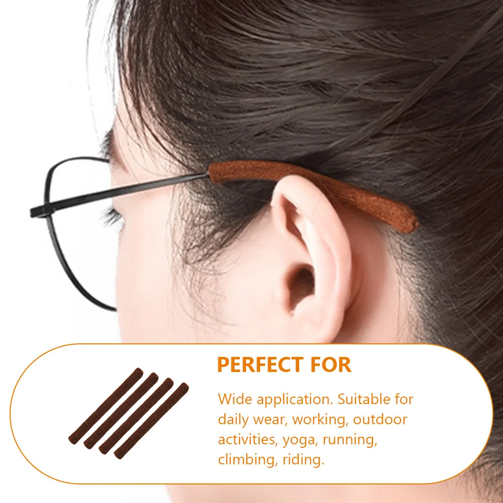 Knitting Eyeglasses Temple Sleeves Non-Slip Stretch For Glasses Anti-Slip Eyeglass Retainers Soft Elastic