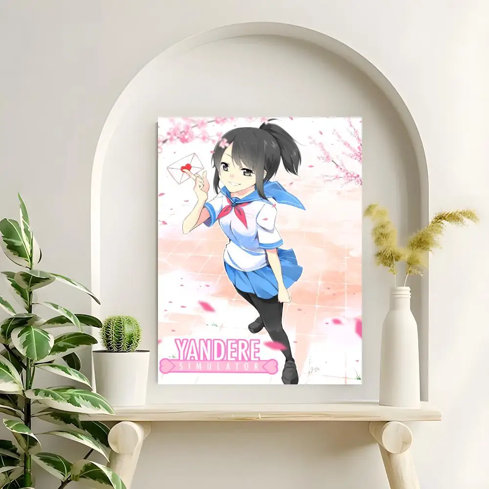 Game Yandere Simulator Poster Hochauflösende Poster-Aufkleber, geeignet für Schlafzimmer, Wohnzimmer, Heimdekoration – Detail 20