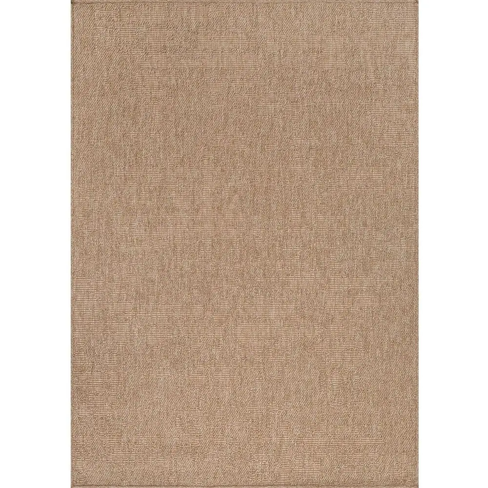Easy Jute Rug 10x14, Indoor Outdoor Natural Color iber Area Rugs or Living Room Patio and Kitchen Rug, Solid Boho Woven Design,