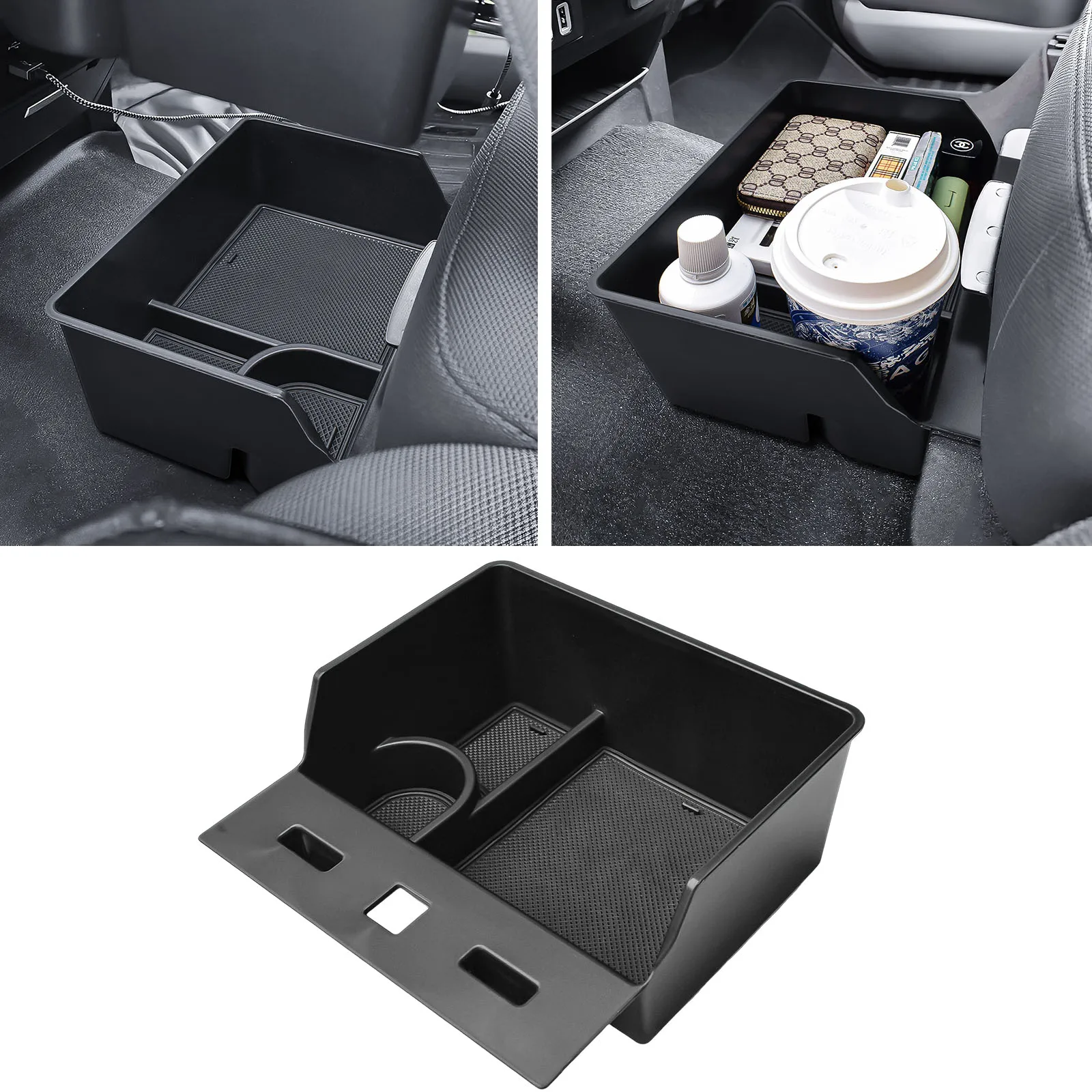 

Underseat Storage Organizer Hanging Box Tray for 2015–2025 2026 Ford F150 and 2017–2026 F250 F350 F450 Interior Accessories