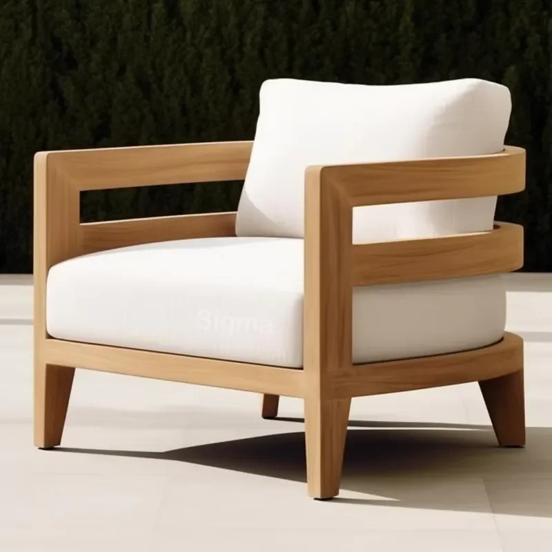 Waterproof Outdoor Furniture Cover High End Garden Sofa Protector Teak Hotel Cushion Case
