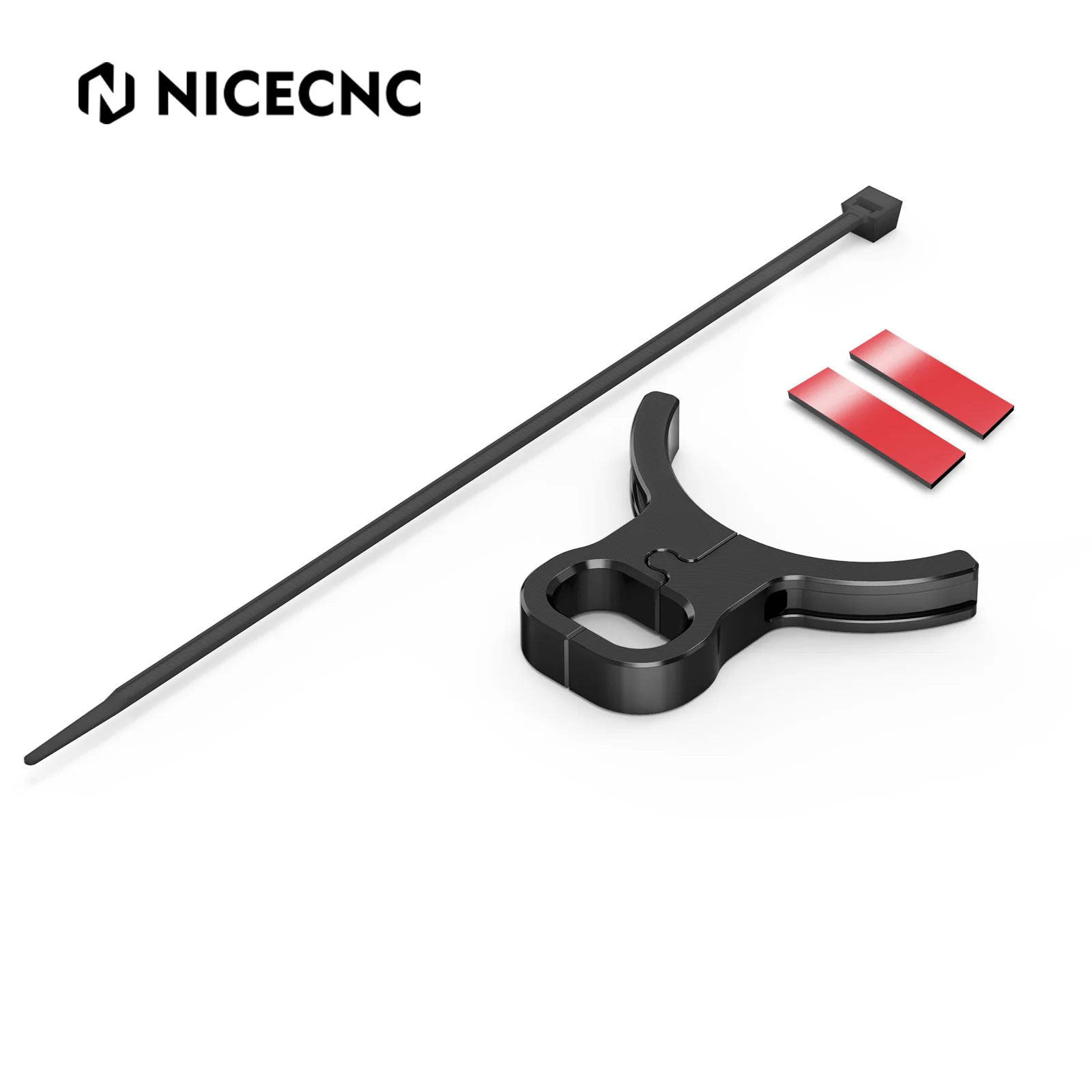 NICECNC Für KTM EXC 300 2004-2026 Vordere Bremsschlauchführung Klemmhalter Für KTM EXCF 350 SXF450 Husqvarna TE300 GasGas EC300 – Detail 7