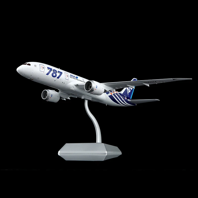 L2135 Alloy Collectible Plane Gift SQ Wings 1:200 All Nippon Airways ANA Boeing B787-8 Diecast Aircraft Jet Model JA802A