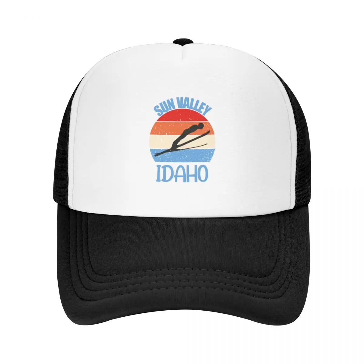 Sun Valley Ski Resort, Idaho Sign, Snowboard, Snowboarding Gifts Baseball Cap Beach birthday Dropshipping For Girls Men's