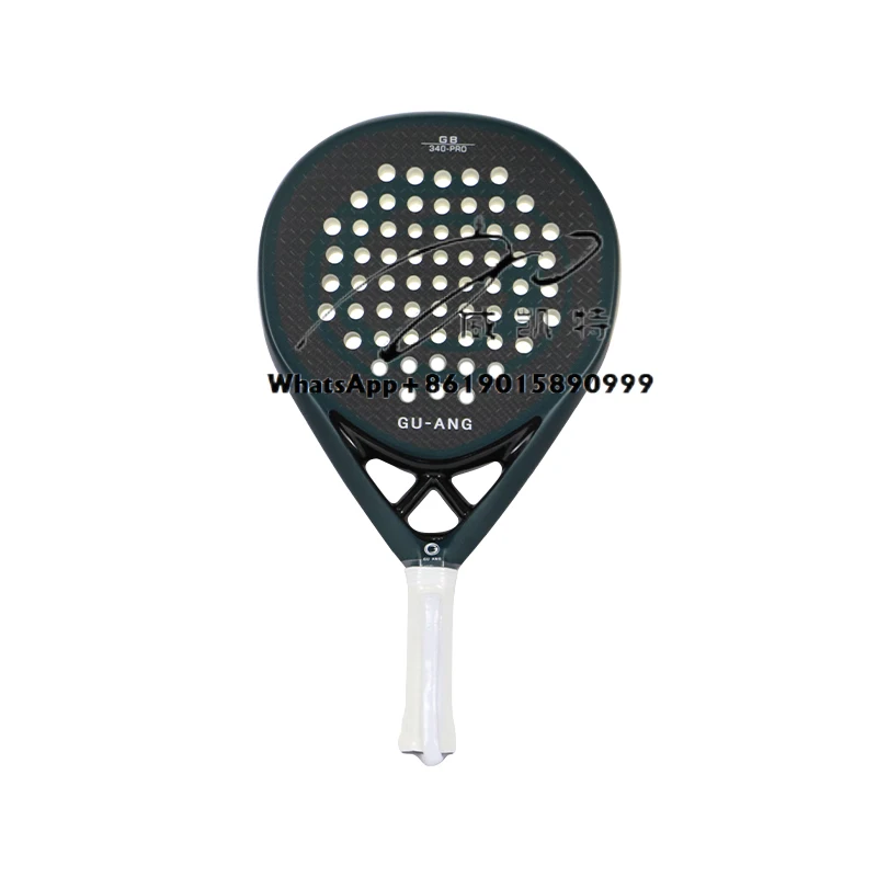 

Custom Carbon Fiber Padel Beach Rackets 3K 12K 18K CARBON FACE EVA Tennis Racket Padel Racket