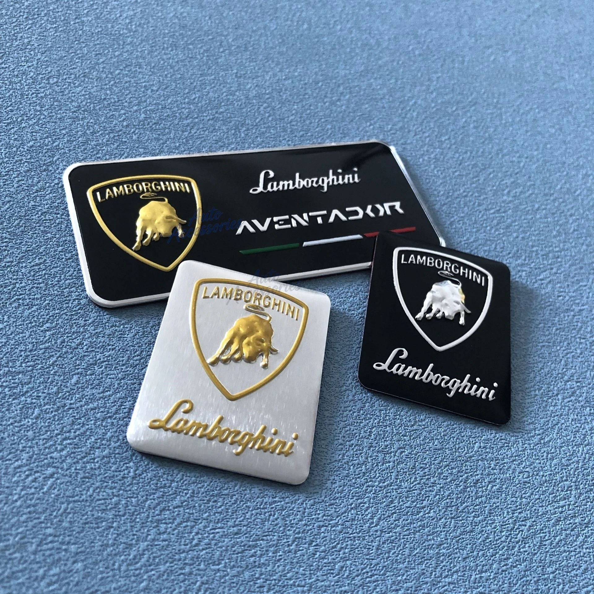 Calcomanía Decorativa de Aluminio para Carrocería de Automóvil, Insignia para Lamborghini LP570 LP610 Urus LP770 EVO Gallardo Aventador Huracan Premium