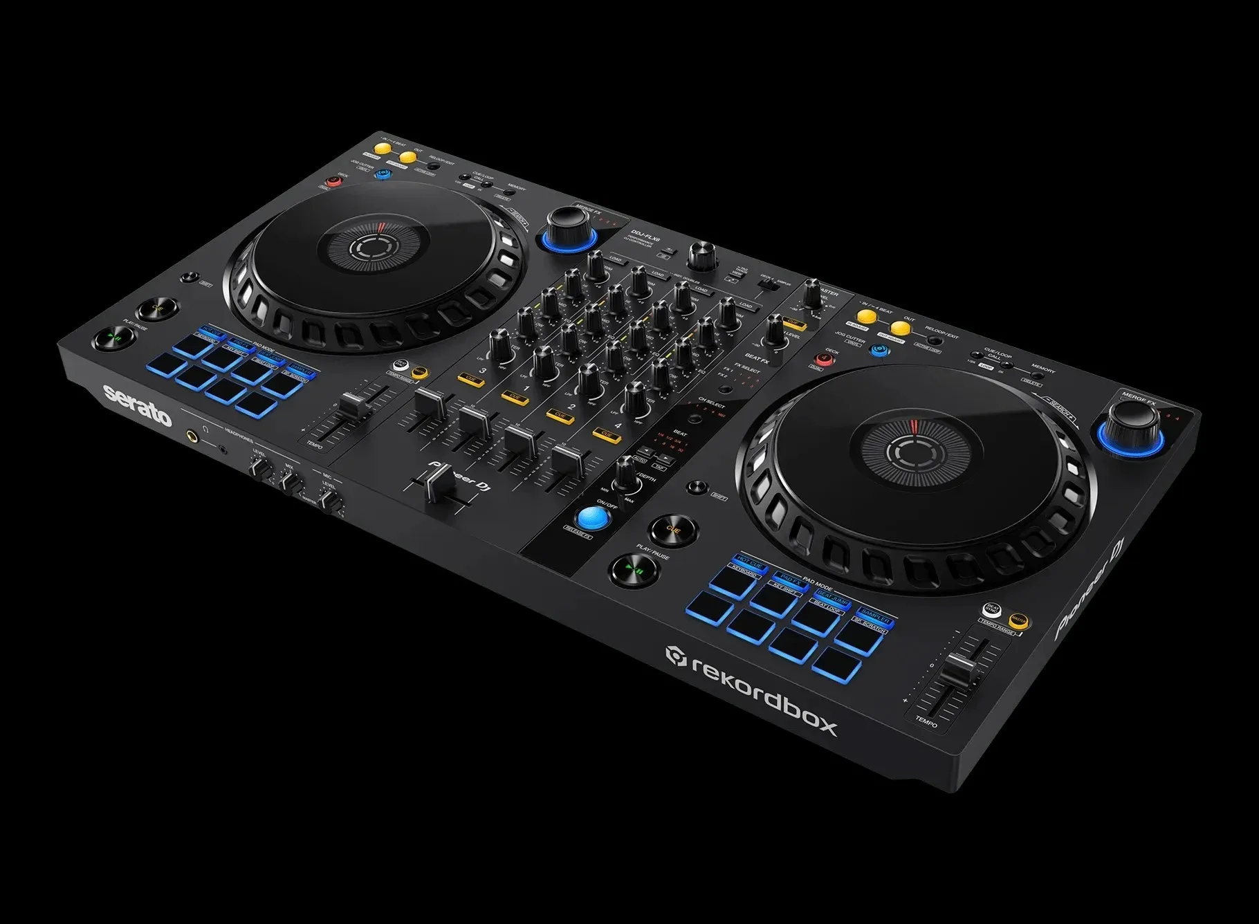 وحدة تحكم Pioneer DJ DDJ-FLX6-GT للشحن السريع
