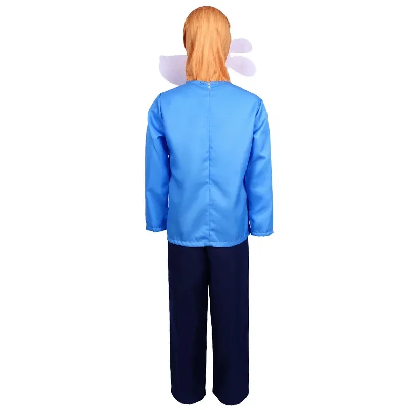 

CyNEW DogMan Cosplay Fantasy Shirt Clothing Cartoon Pitti cat Detective Dog cosplay Costume For Boys Girls Halloween Carnival Su