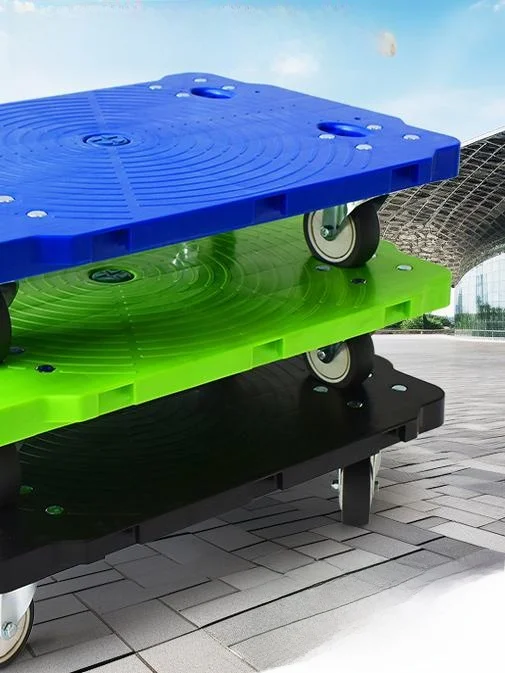

Portable Plastic Turtle Car Mobile Flaed Tru Tiger Car Four-Wheel Hand-Pulled Cart op Cart for Home Storage And Out...