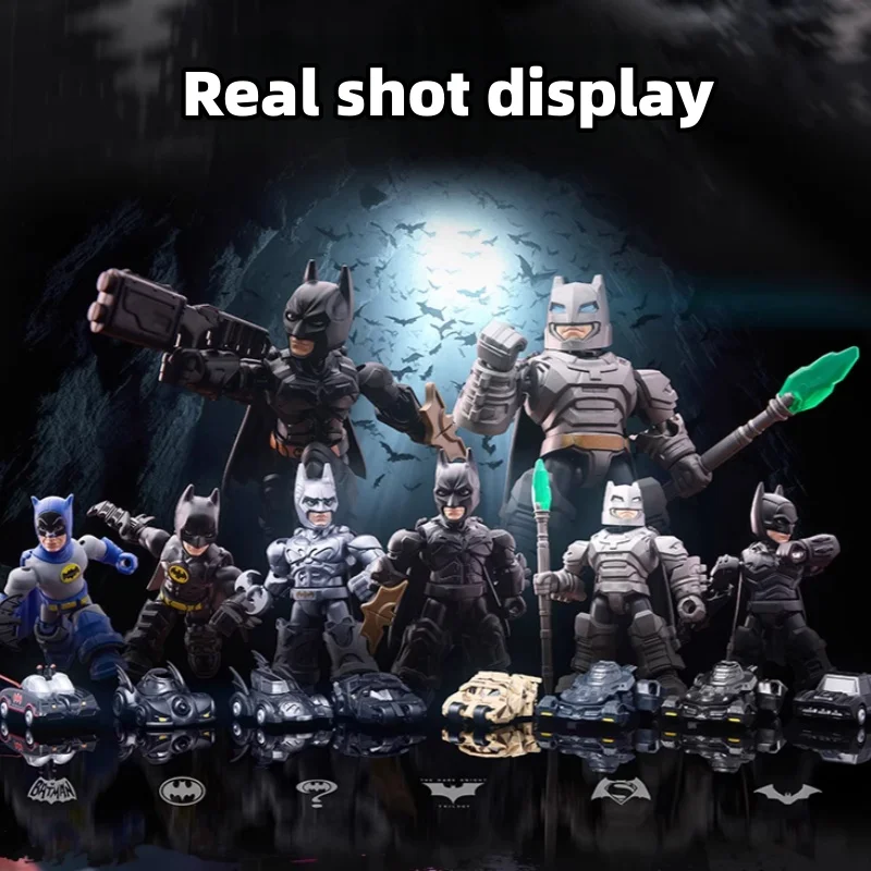 Nuovo BLOKEES assemblato Block Man DC Hero Star Edition Bruce Wayne Batman modello mobile collezione di giocattoli regalo ornamentale