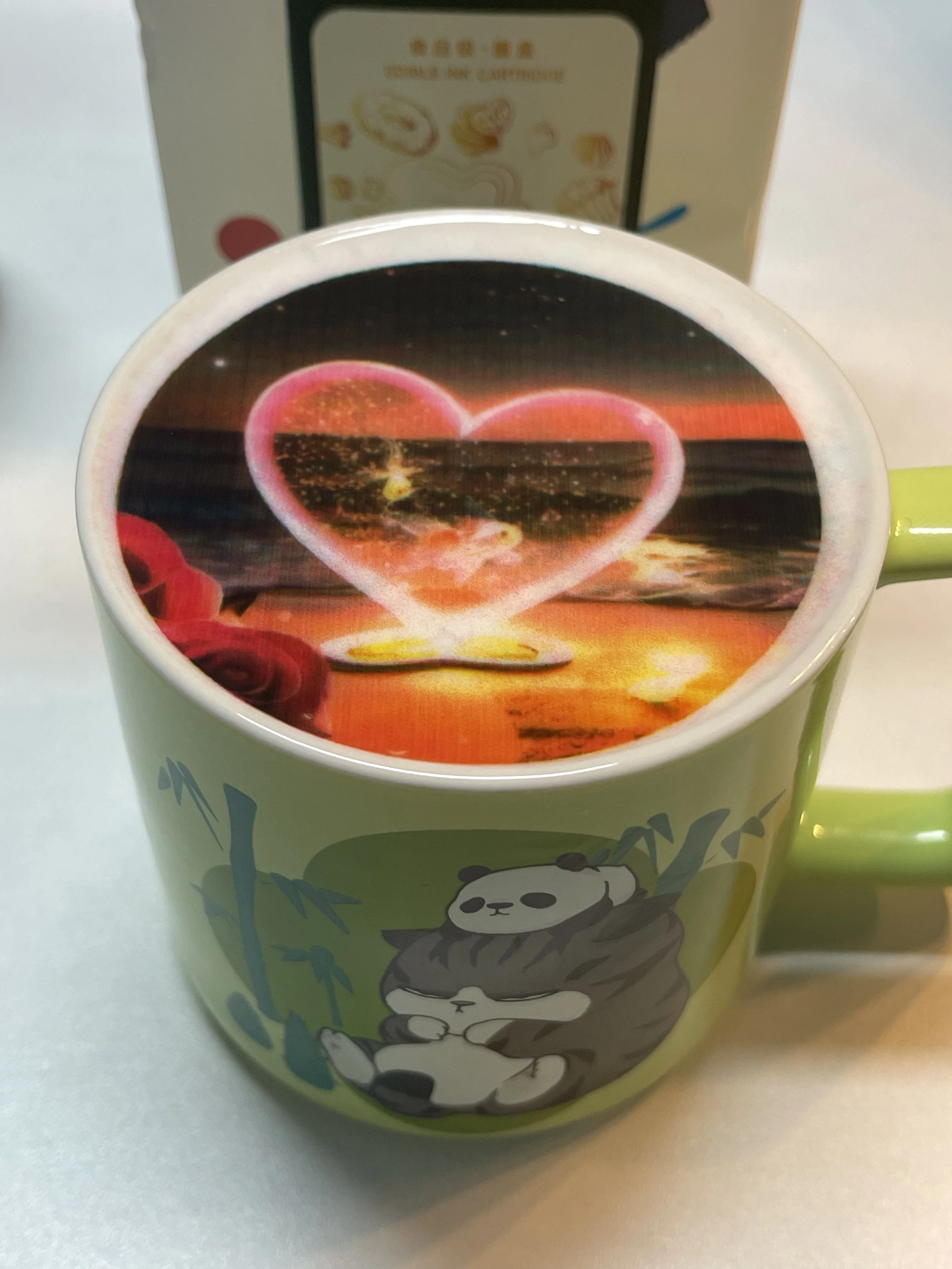 STLF JW لطابعة فن القهوة التجارية FC1 WiFi حبر أوتوماتيكي صالحة للأكل XP600 شاشة لمس جديدة متعددة الألوان 1 سنة صور مخصصة L