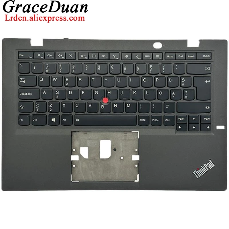 EE Estonian Black Keyboard Upper Case Palmrest Shell Cover For Lenovo Thinkpad X1 Carbon 3rd Gen3 G3 00HN982 00HT337