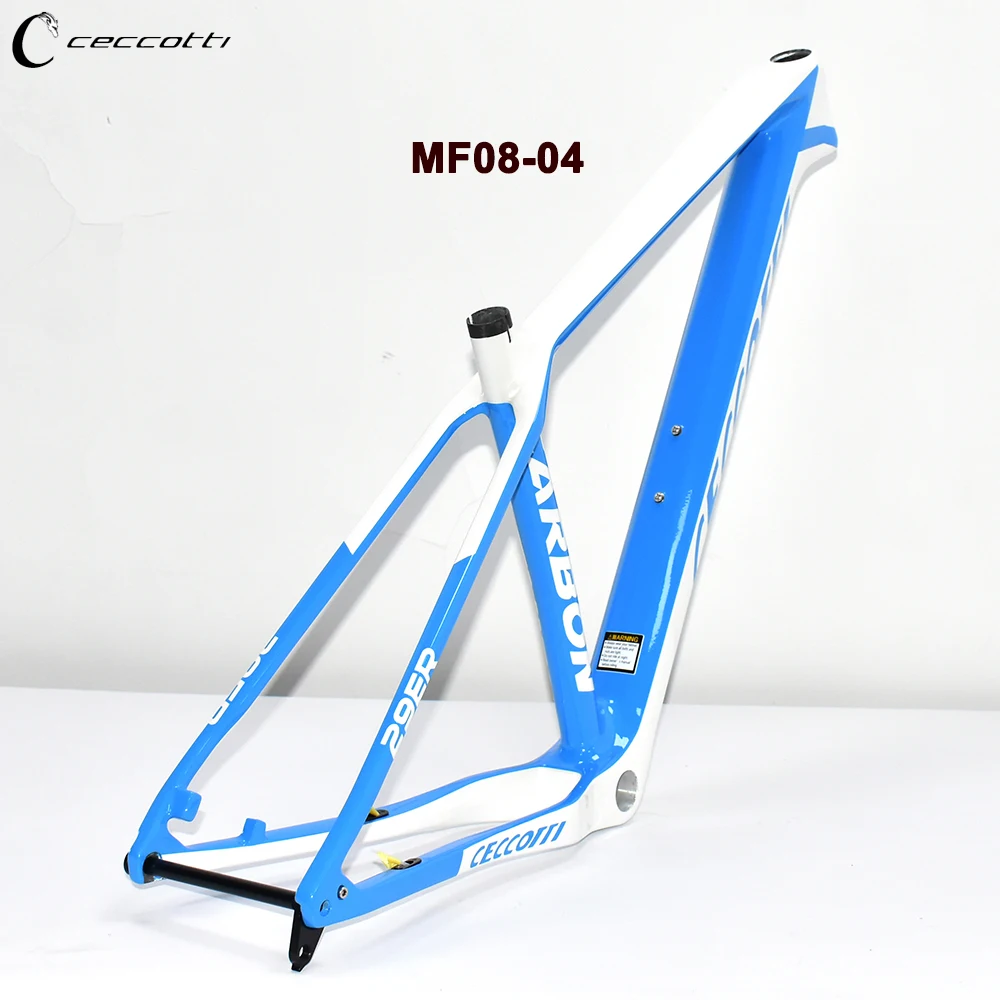 CECCOTTI Carbon  Bike Frame, 29er MTB, 12x148 Boost Bicycle Frame MTB 29