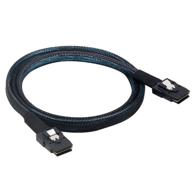 1m Internal Server Cable MiniSAS 36Pin SFF-8087 Male to Male for RAIDs Systems and Workstations