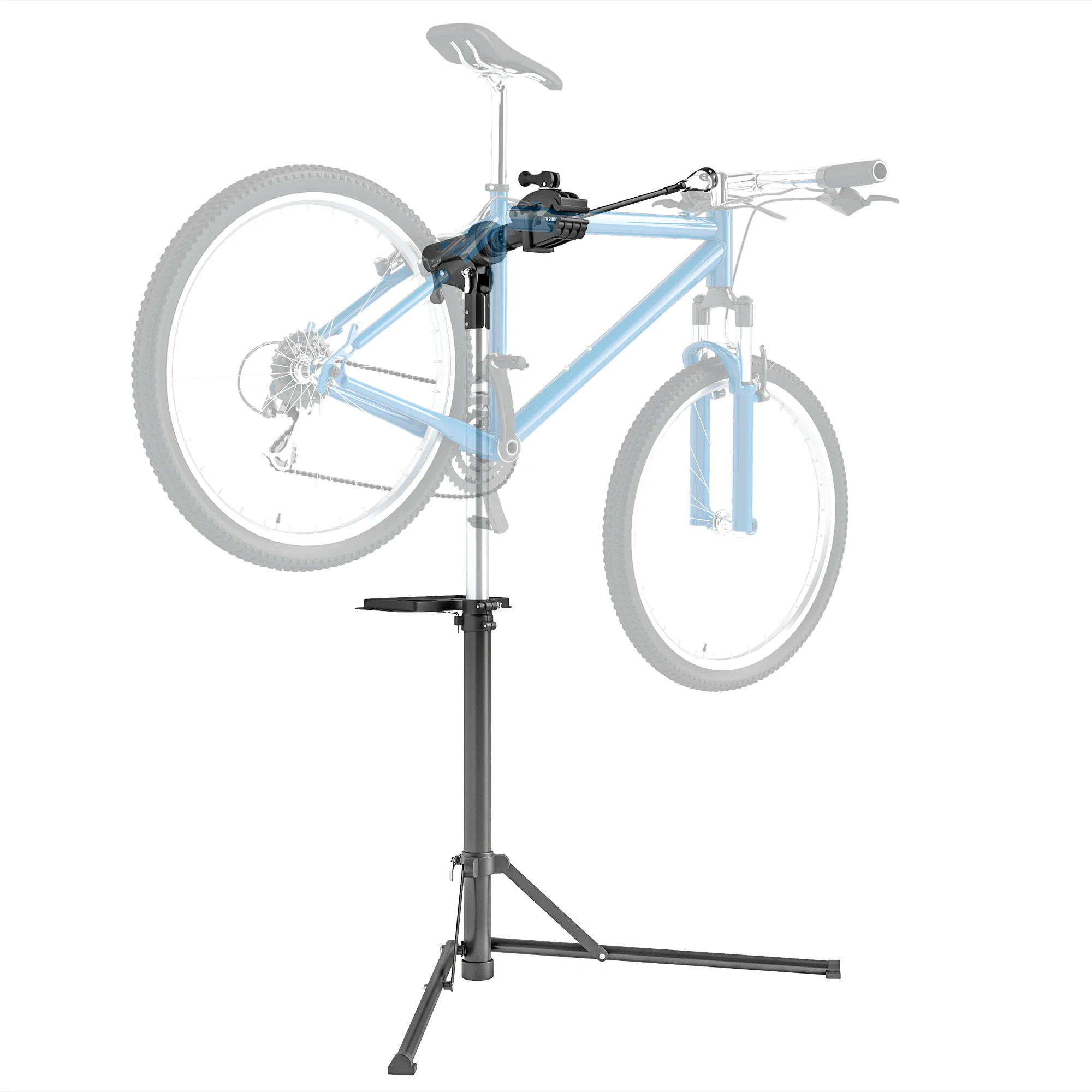 AliExpress DURHAND HOMCOM Bike Repair Stand, Heavy Duty Bike Stand for Maintenance, Max Load 40kg, Height Adjustable, E-Bike