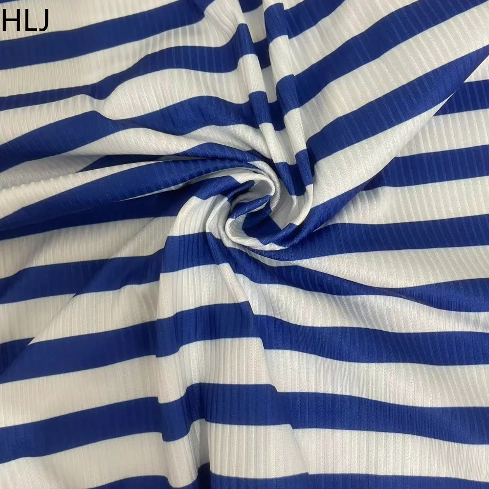 HLJ Fashion Striped Patchwork Romper Women Halter Sleeveless Backless Lace Up One Piece Jumpsuit Female Summer Clubwear Overalls
