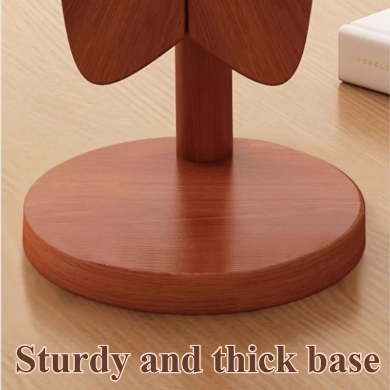 Windmill Insulation Mat Solid Wood Dining Table Anti Scalding Pot Mat Festival Gift Creative and Personalized Home Decoration