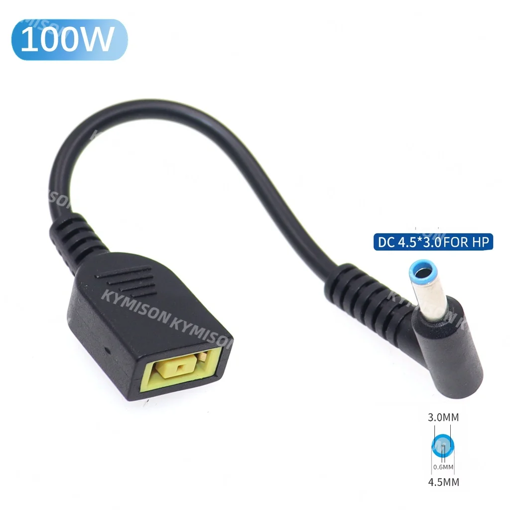 Dc Power Adapter Converter Connector Cable Cord Square USB Plug Female To 7.9x5.5mm 5.5x2.5mm 4.0x1.7mm 7.4x5.0mm 4.5x3.0 Male