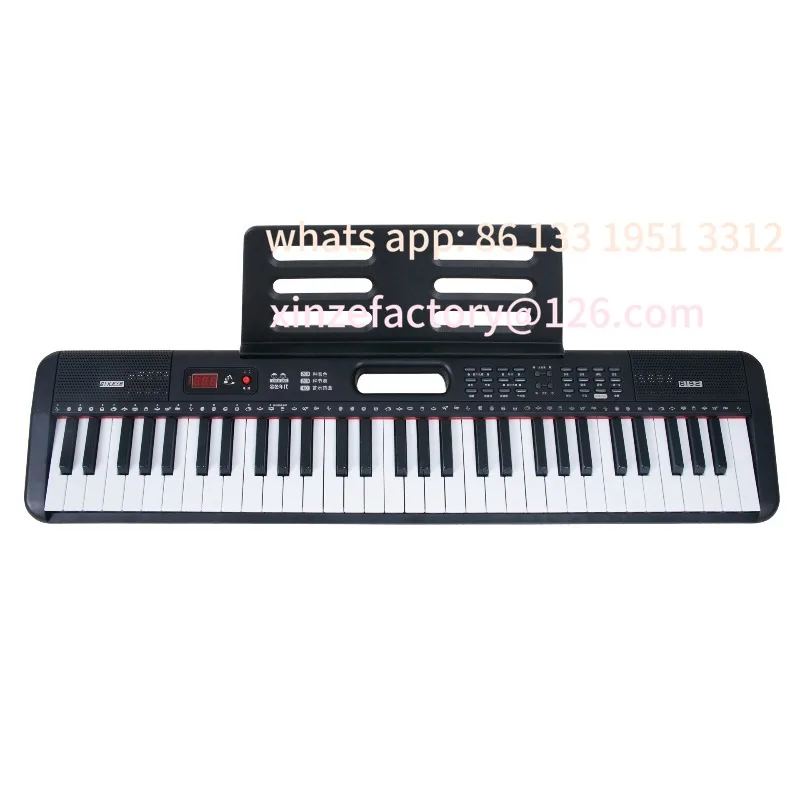 

Customizable electronic organ Portable digital electronic organ Children's 61-key gift delivery for beginners