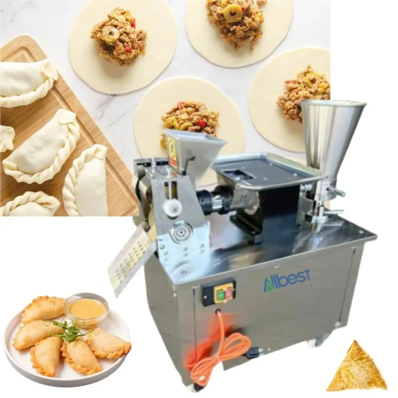 

Dumpling Machine Samosa Make Grain Product Making Machine for Farm Use Commercial Houseuse Automatic Food Processing Equipment