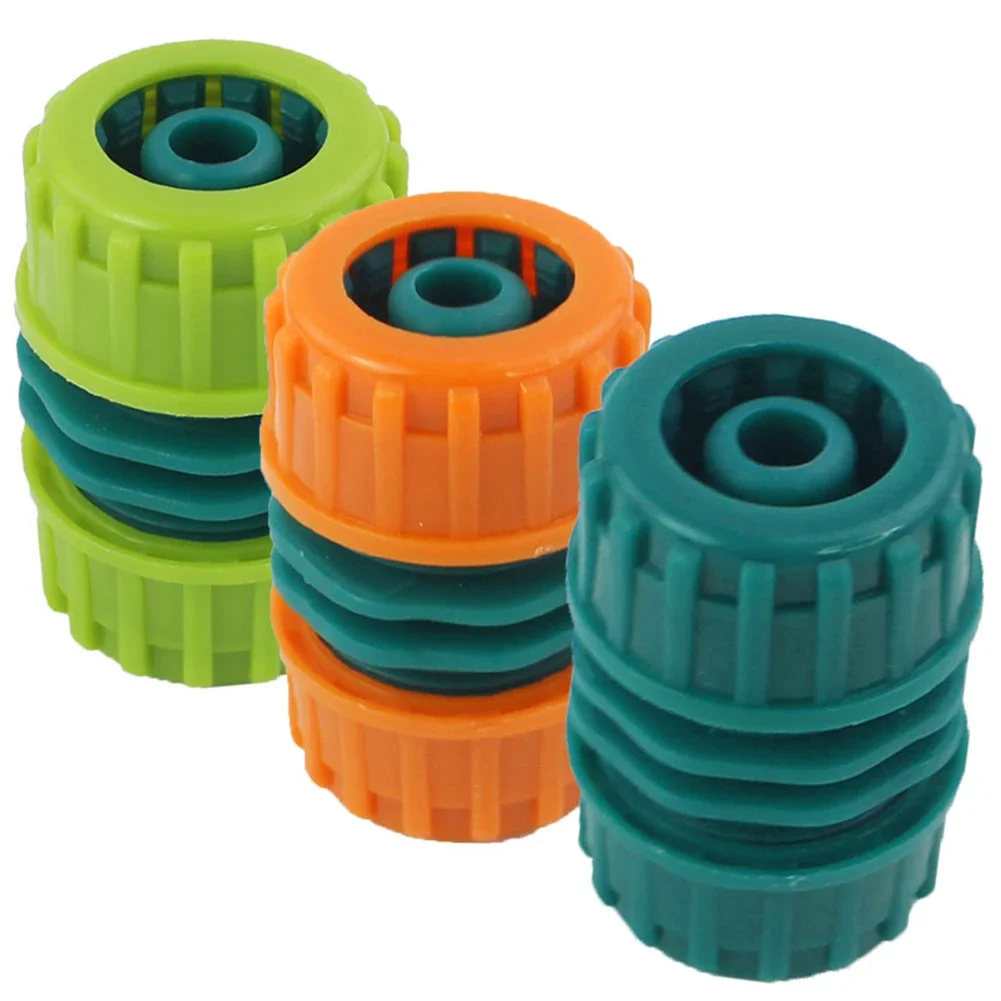 5pcs G1/2 Thread Plastic Hose Joiner For Garden Hose Repair Extending And Coupling Standard 1/2 Inch Diameter Hose Lines