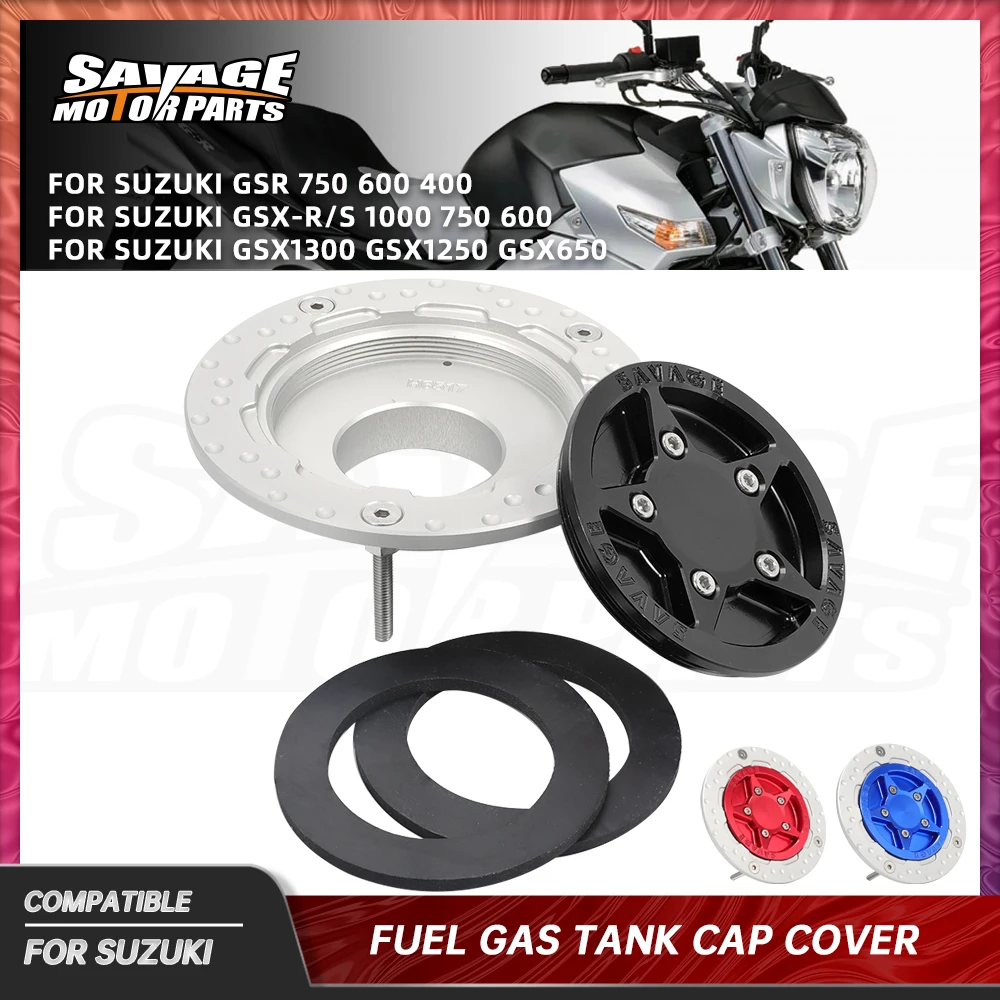 

For Suzuki GSR600 Gas Oil Fuel Tank Cap Cover GSR750 GSR400 GSX-R/S 1000 750 600 GSX1300 GSX1250 GSX650 Motorcycle Petrol Cover