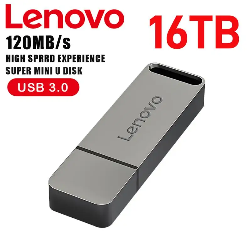 usb-флеш-накопитель-lenovo-2-в-1-16-Тб-usb-флеш-накопитель-с-поддержкой-otg-для-iphone-android-usb-накопитель-для-ноутбуков-и-ПК