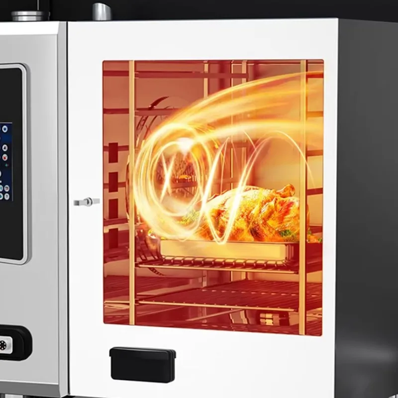 70L Large Capacity Commercial Oven, Stainless Steel Electric Oven, Multifunctional Baking Equipment for Bakery and Catering
