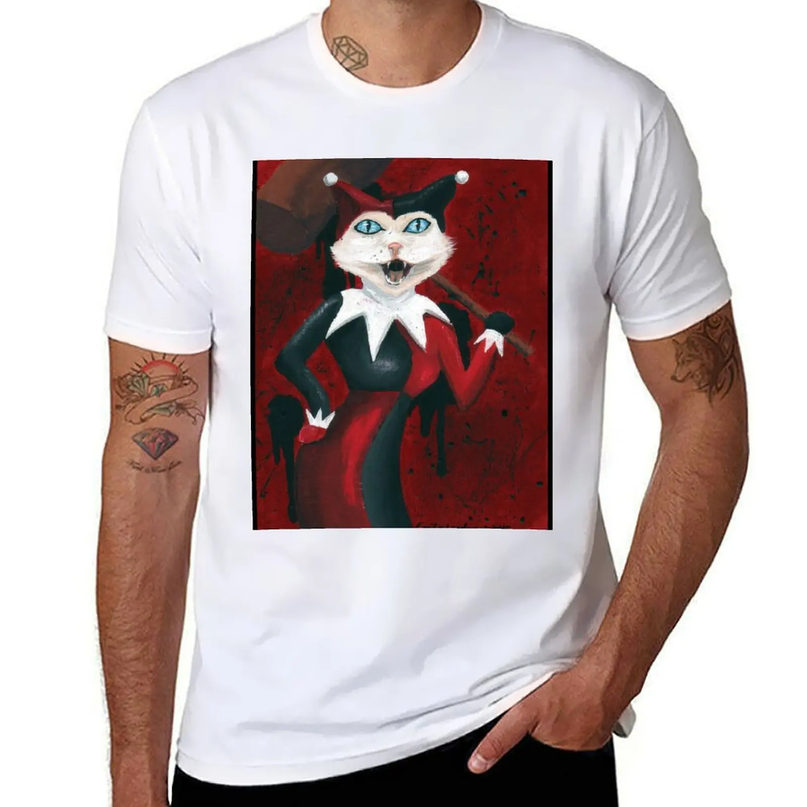 Kitty Quinn T-Shirt man clothes anime figures man t shirt mens workout shirts