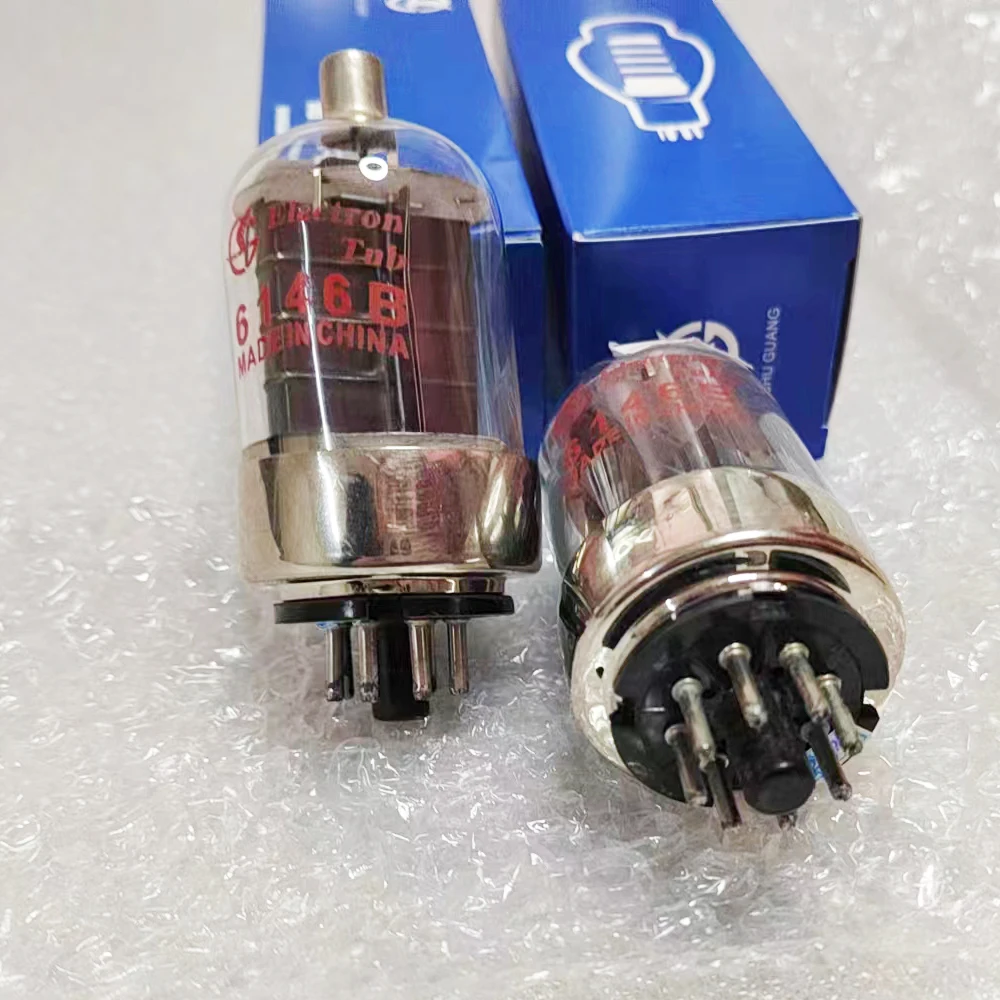 RCA GE 6146 فراغ أنبوب صمام الصوت استبدال 6146B 8298A CV3523 FU46 FU-46 أنبوب مكبر للصوت HIFI عدة لتقوم بها بنفسك مطابقة رباعية