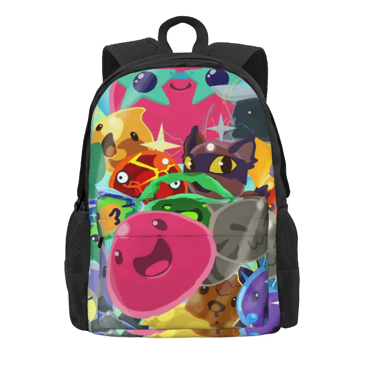 

Slime Rancher Cartoon Game Anime Cute Backpack Daypack Large Capacity Children BookBag School Bag Shoulder Bags for Men Women