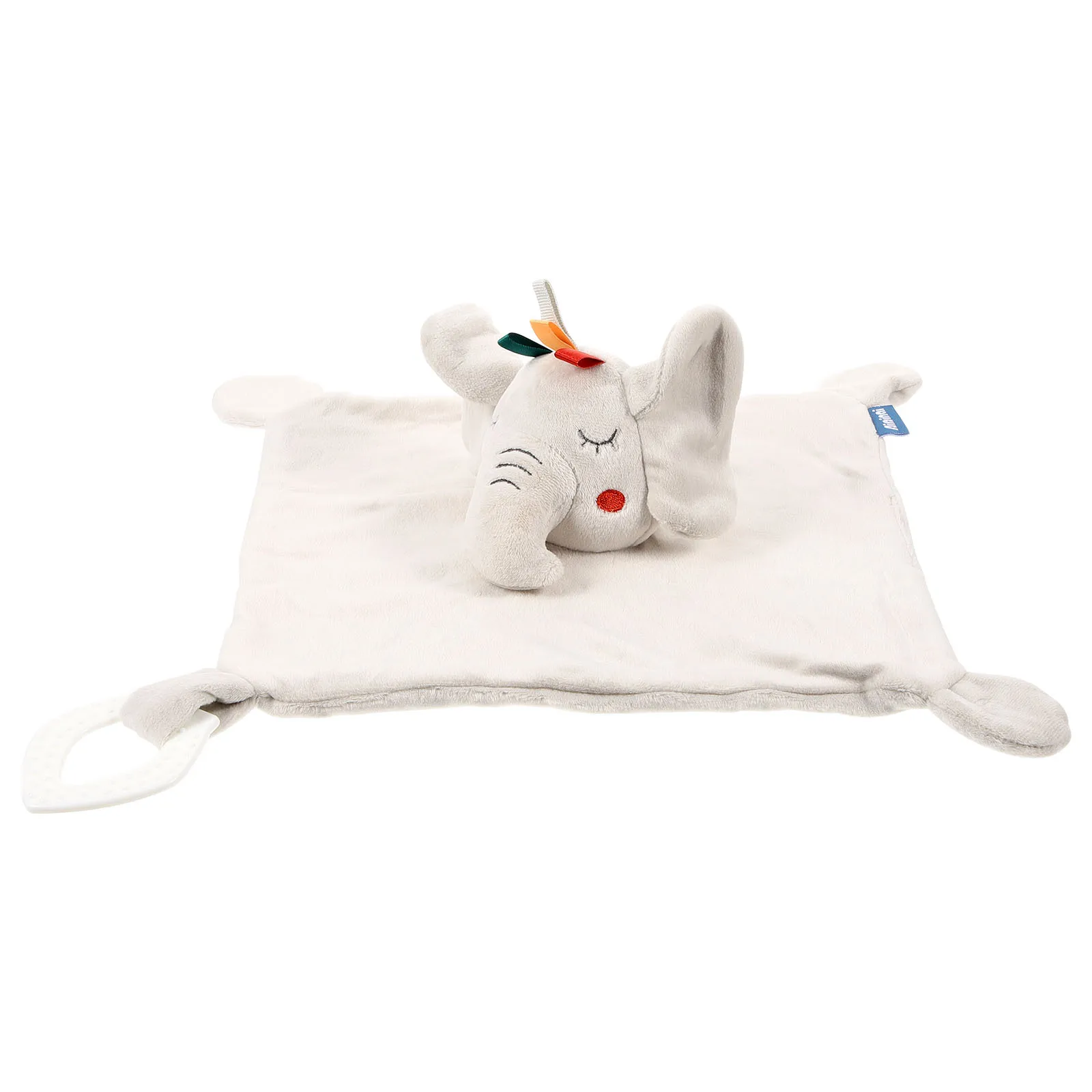 Infant Security Blanket Soft Elephant Snuggle Blanket Comforting Animal for Infant Sleep Animals Security Blankets