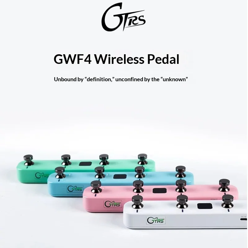 Mooer Gwf4 Gtrs Wireless Guitar Footswitch Pedal Controller Preset Tone Control For Electric Guitar Performance In Stock
