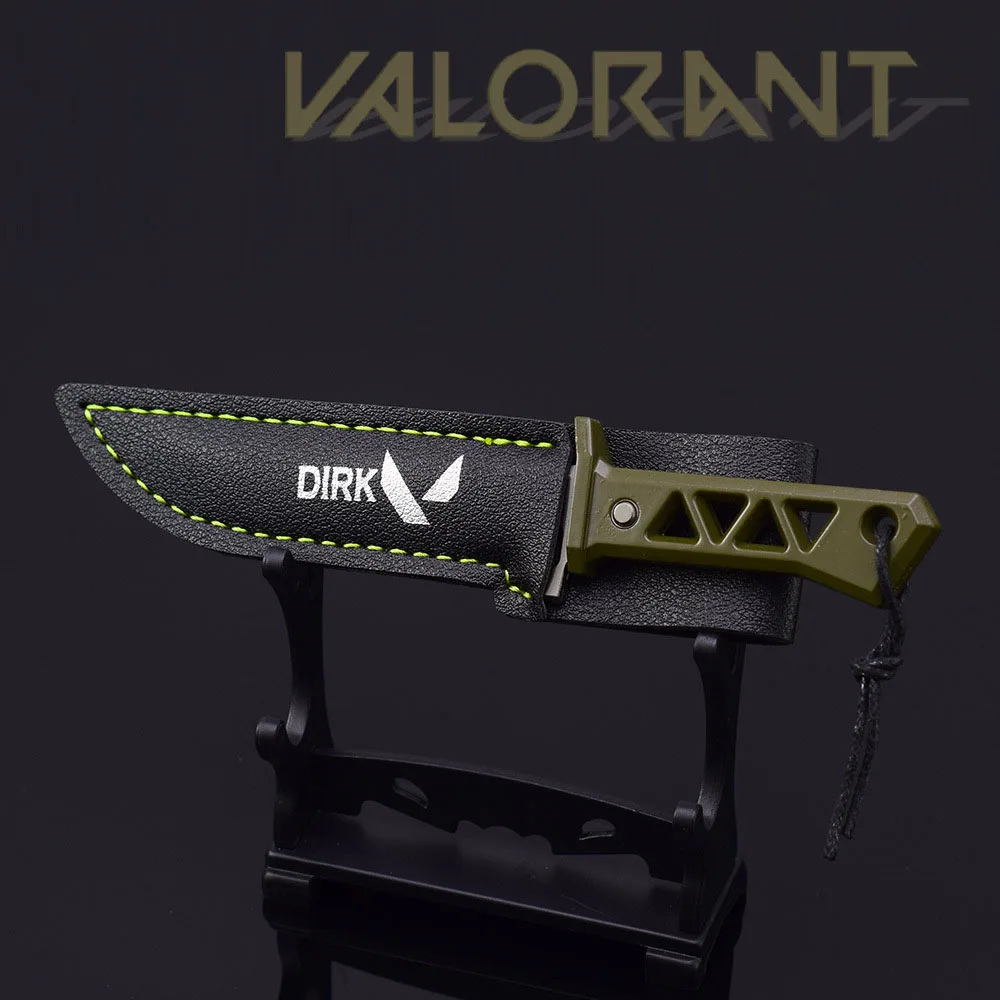 Valorant Weapon Xenohunter Melee Weapon Knife Model 12cm Metal Game Peripheral Sword Uncut Blade Keychain Gifts Toys for Boys