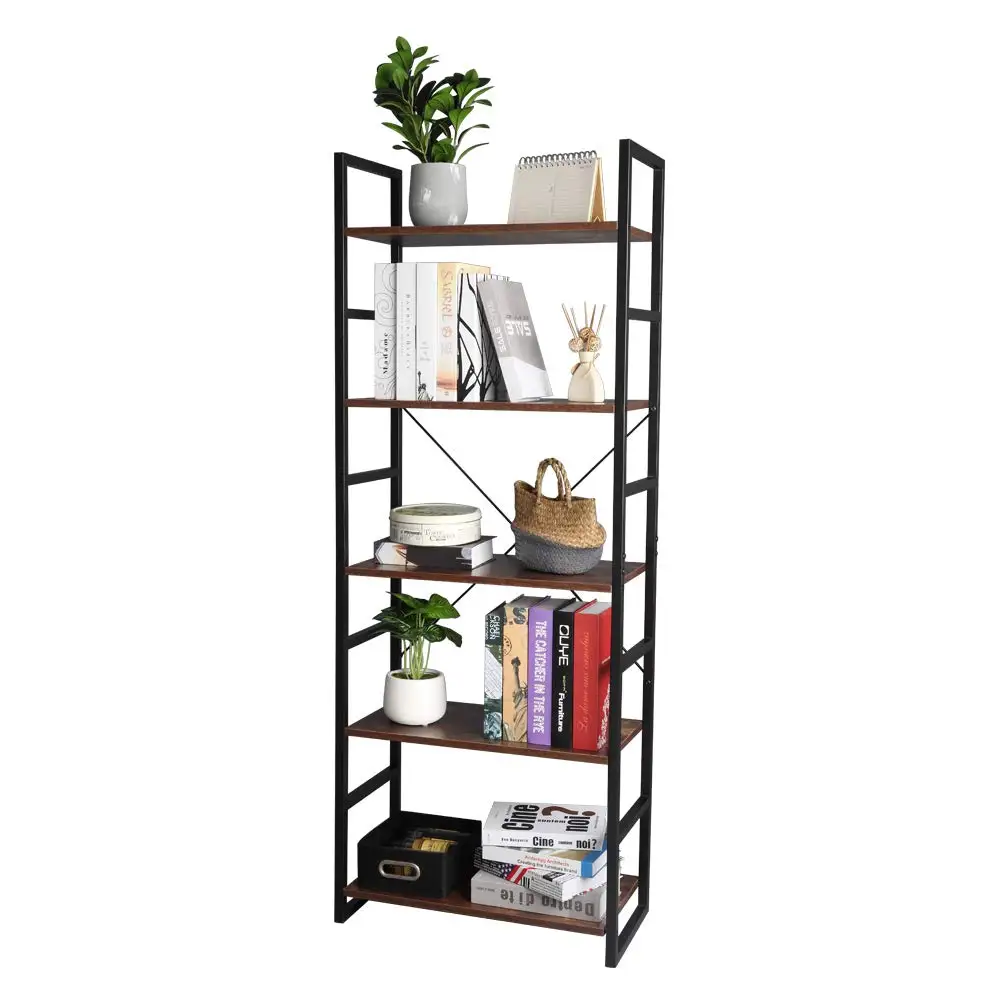 Large metal storage display stands for retail supermarkets, freestanding floor-to-ceiling, customizable sizes